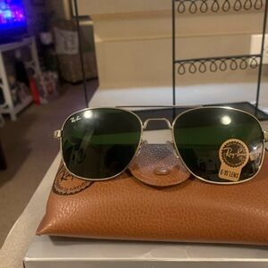 Ray-Ban Classic Green Square Sunglasses